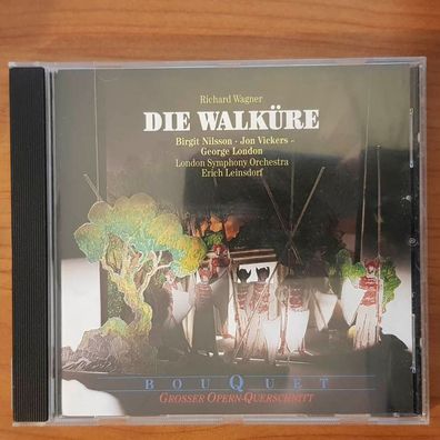 ERICH Leinsdorf wagner die walküre querschnitt VG+/VG+ (CD Album, Klassik)