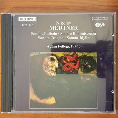 ADAM Fellegi medtner sonatas 8, 10, 11, 14 EX/VG+ (CD Album, Klassik)