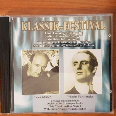 Kleiber Furtwängler Nikisch zyx klassik festival EX/VG (CD Album, Klassik, ZYX)
