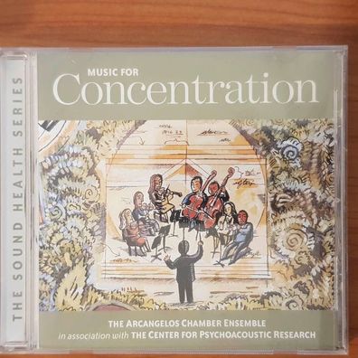 Arcangelos Chamber Ensemble music for concentration EX/EX (CD Album, Klassik)