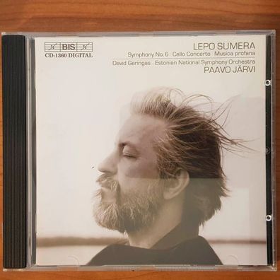 PAAVO JÄRVI lepo sumera symphony 6 NM/EX (CD Album, Klassik, BIS)
