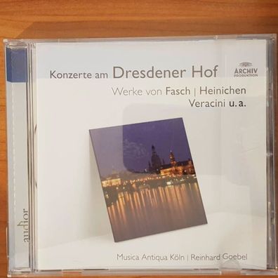 MUSICA Antiqua KÖLN konzerte am dresdner hof EX/EX (CD Album, Klassik)