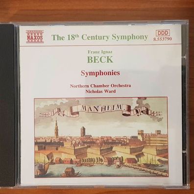 Nicholas WARD franz ignaz beck symphonies EX/EX (CD Album, Klassik, Naxos)