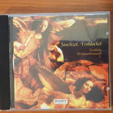 Various sony classical jauchzet frohlecket festliche weihnachtsmusik VG+/EX