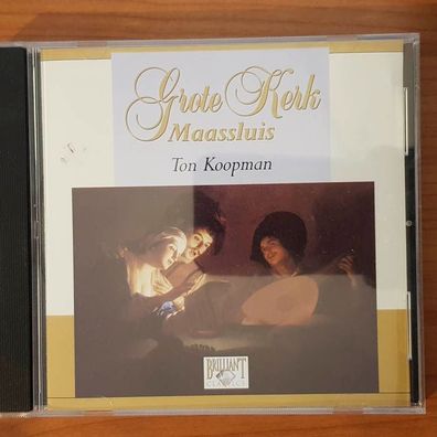 TON Koopman grote kerk maaslouis VG+/EX (CD Album, Orgel, Brilliant Classics)