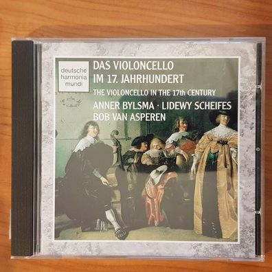 BOB VAN ASPEN das violoncello im 17. jahrhundert VG+/EX (CD Album, Klassik)