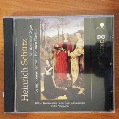 PETER Neumann heinrich schütz musikalische vesper EX/EX (CD Album, Klassik)