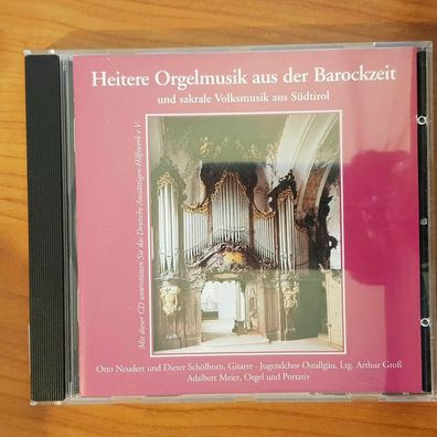 Adalbert MEIER heitere orgelmusik aus der barockzeit EX/EX (CD Album, Klassik)