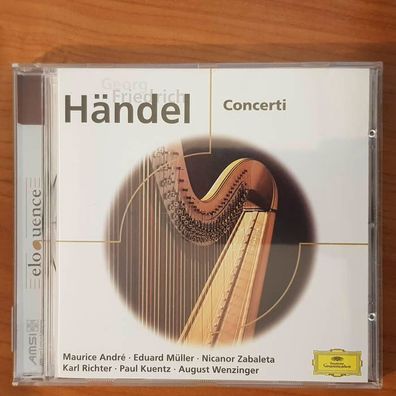 GEORG Friedrich HÄNDEL concerti VG+/VG+ (CD Album, Klassik, DG)
