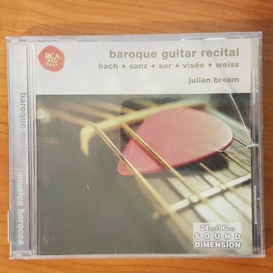 JULIAN BERAM baroque guitar recital VG+/VG+ (CD Album, Klassik, RCA Red Seal)
