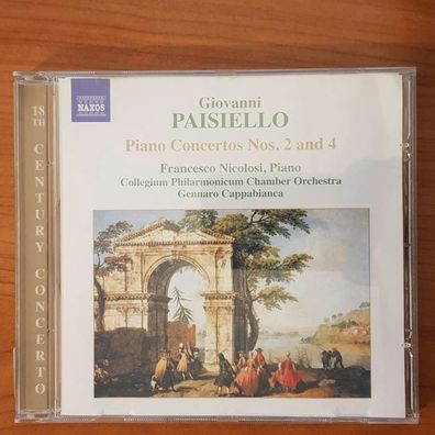 Francesco Nicolosi paisiello piano concertos 2 & 4 EX/EX (CD Album, Klassik)