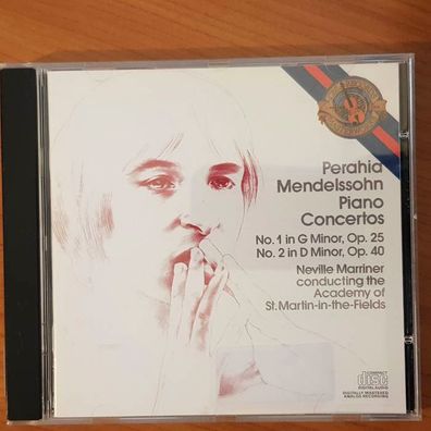 MURRAY Perahia mendelssohn piano concerts EX/EX (CD Album, Klassik)