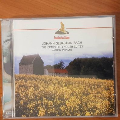 Antonio Piricone js bach the complete english suites VG+/EX (2CD, Klassik)