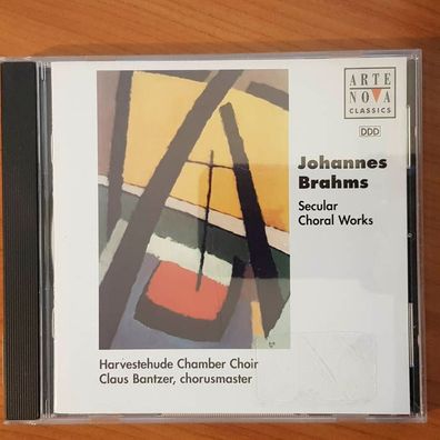 Harvestehude Chamber CHOIR brahms secular chorus works EX/EX (CD Album, Klassik)