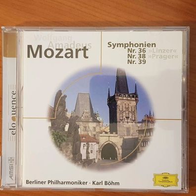 KARL BÖHM mozart symphonien 36, 38, 39 NM/EX (CD Album, Klassik, DG)