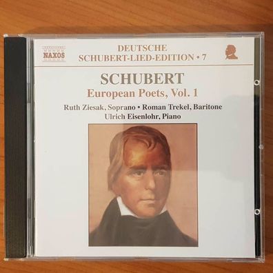 ZIESAK / TREKEL / Eisenlohr schubert european poets vol. 1 NM/EX (CD Album)