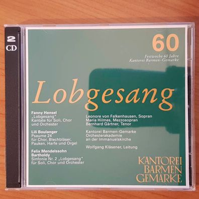 Kantorei BARMEN Gemarke lobgesang - festwoche 60 jahre EX/EX (2CDR, Klassik)