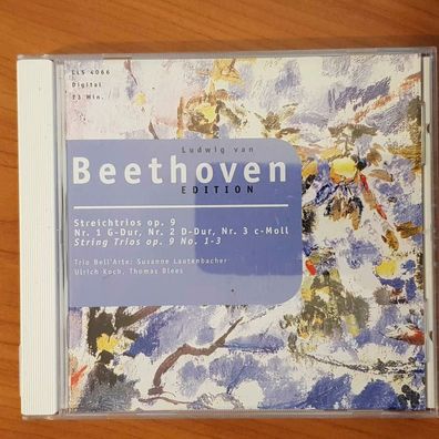 LUDWIG VAN Beethoven edition streichtrios op 9 et al EX/EX (CD Album, Klassik)
