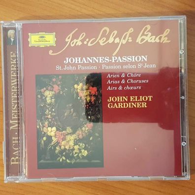 JOHN ELLIOT Gardiner js bach johannes passion EX/EX (CD Album, Klassik, DG)