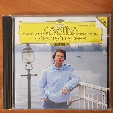 GÖRAN Söllscher cavatina Polygram WGER EX/VG+ (CD Album, Klassik, DG)