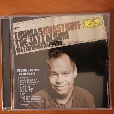 THOMAS Quasthoff the jazz album - watch what happens EDC Germany NM/EX