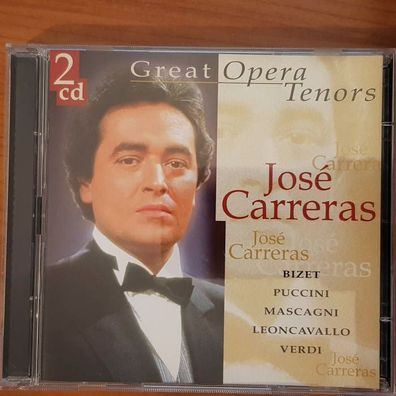 JOSE Carreras great opera tenors EX/EX (2CD, Klassik, Disky)