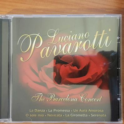 Luciano Pavarotti the barcelona concert EX/EX (CD Album, Klassik, Eurotrend)