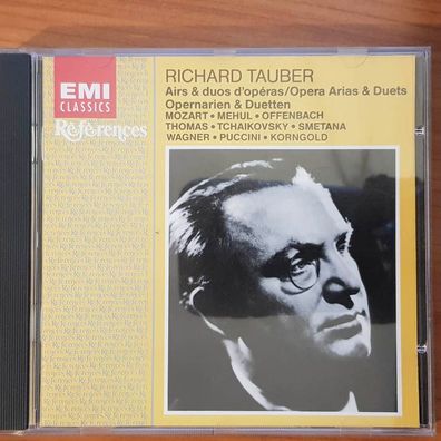 Richard TAUBER opernarien & duetten VG+/VG+ (CD Album, Klassik, EMI Classics)