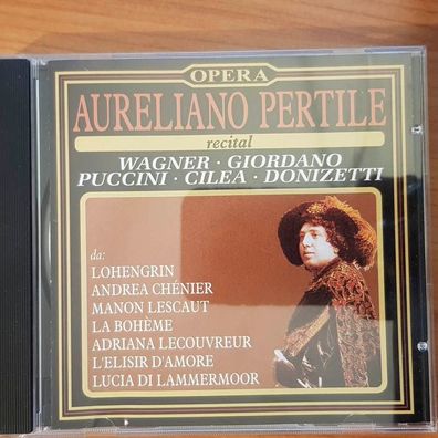 Aureliano Pertile recital wagner giordano et al EX/EX (CD Album, Klassik, Opera)