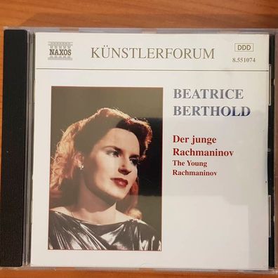 Beatrice Berthold der junge rachmaninov NM/EX (CD Album, Klassik, Naxos)