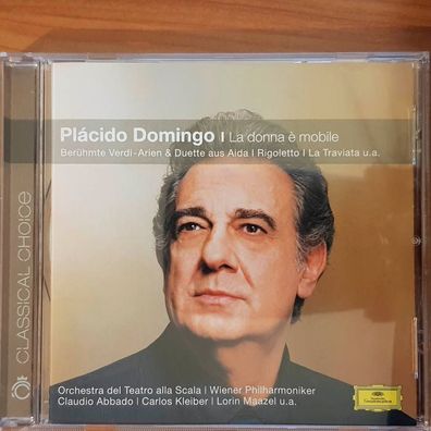 Placido Domingo la donna e mobile EX/EX (CD Album, Klassik, DG)