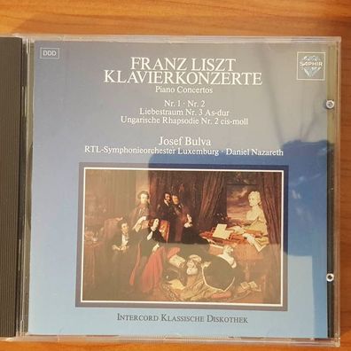 JOSEF BULVA franz liszt klavierkonzerte EX/EX (CD Album, Klassik)