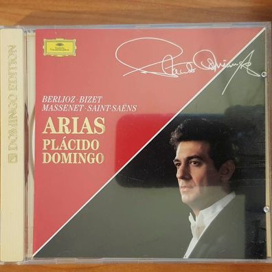 Placido Domingo arias (berliot et al) FULL SILVER Germany EX/VG+ (CD Album)