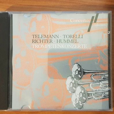 ROLF Quinque trompetenkonzerte telemann richter et al VG+/VG+ (CD Album)