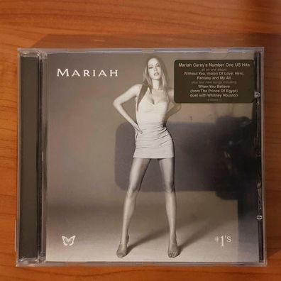 MARIAH CAREY mariah #1's VG/VG+ (CD Album, Pop, Columbia)