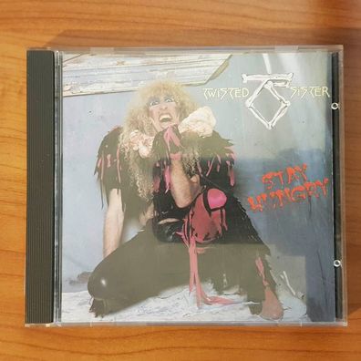 Twisted SISTER stay hungry FULL SILVER Polygram WGER EX/EX (CD Album, Pop)