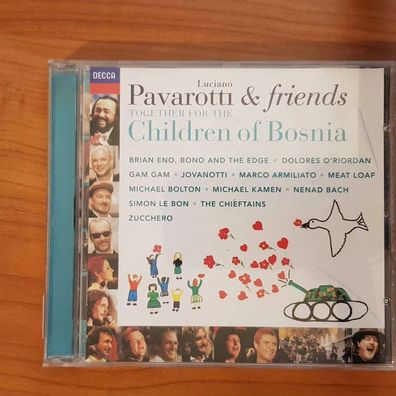 Luciano Pavarotti toghether for children of bosnia PMDC Germany VG+/VG