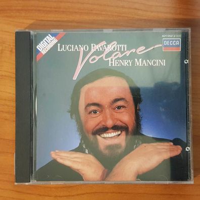 Luciano Pavarotti volare FULL SILVER PDO WGER EX/EX (CD Album, Klassik, Decca)