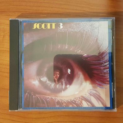 SCOTT WALKER scott 3 FULL SILVER PMDC Germany NM/EX (CD Album, Pop, Fontana)