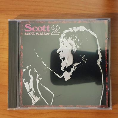 SCOTT WALKER scott 2 FULL SILVER PMDC Germany NM/EX (CD Album, Pop, Fontana)