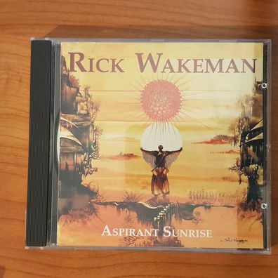 RICK Wakeman aspirant sunrise VG+/EX (CD Album, Pop, Sattva)