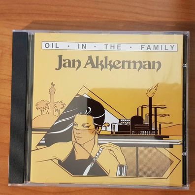 JAN Akkerman oil in the family EX/EX (CD Album, Jazz, Red Bullet)