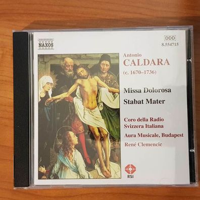 RENE Clemencic caldara missa dolorosa EX/EX (CD Album, Klassik, Naxos)