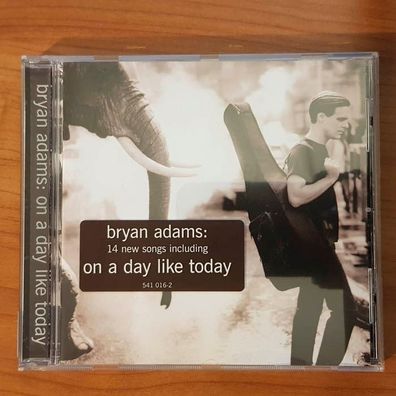 BRYAN ADAMS on a daye like today NM/EX (CD Album, Pop, A&M)