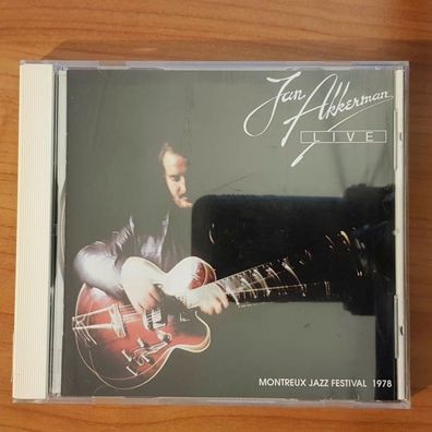 JAN Akkerman live EX/EX (CD Album, Jazz, Pseudonym)