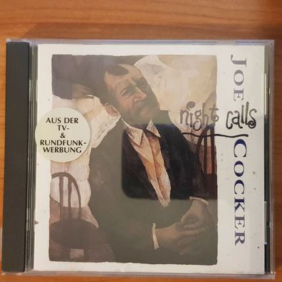 JOE COCKER night calls VG+/VG+ (CD Album, Pop, Capitol)