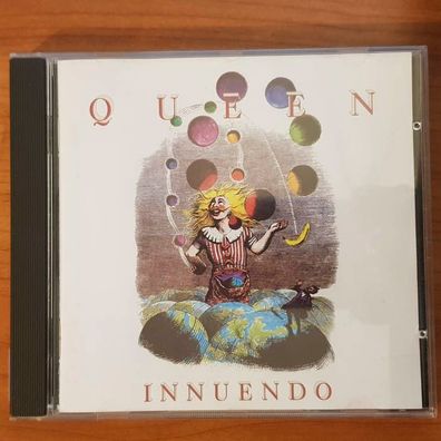 QUEEN innuendo EMI Swindon Holland VG+/EX (CD Album, Pop, Parlophone)