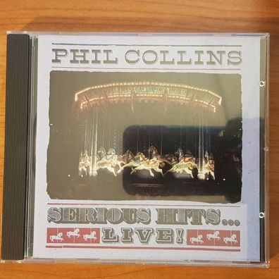 PHIL Collins serious hits ? live! Germany EX/EX (CD Album, Pop, WEA)