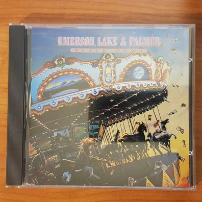 Emerson LAKE PALMER black moon FULL SILVER Germany VG/VG+ (CD Album, Pop)