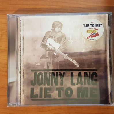 JOHNNY LANG lie to me PMDC Germany EX/EX (CD Album, Pop, A&M)
